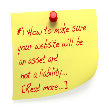 How to make sure your site will be an asset